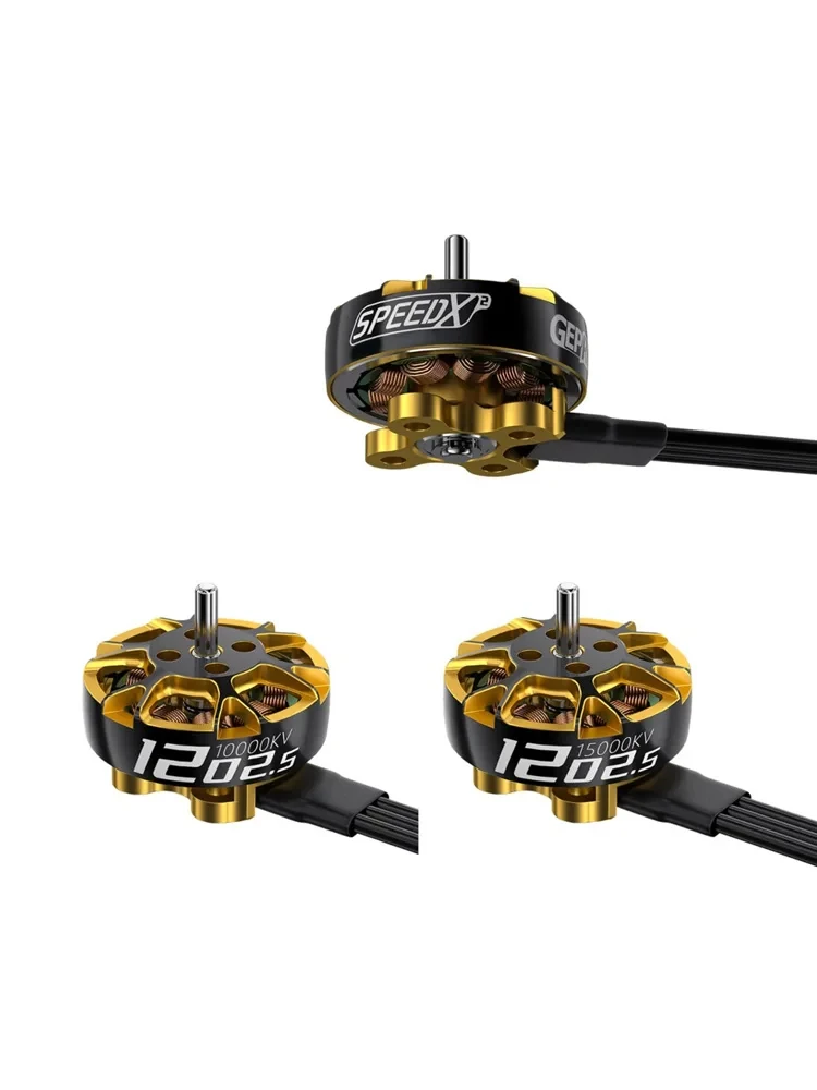 GEPRC SPEEDX2 1202.5 Brushless Motor 10000KV 15000KV 12-20A High Strength for 2-3 Inch FPV Racing RC Quadcopter Drone Parts