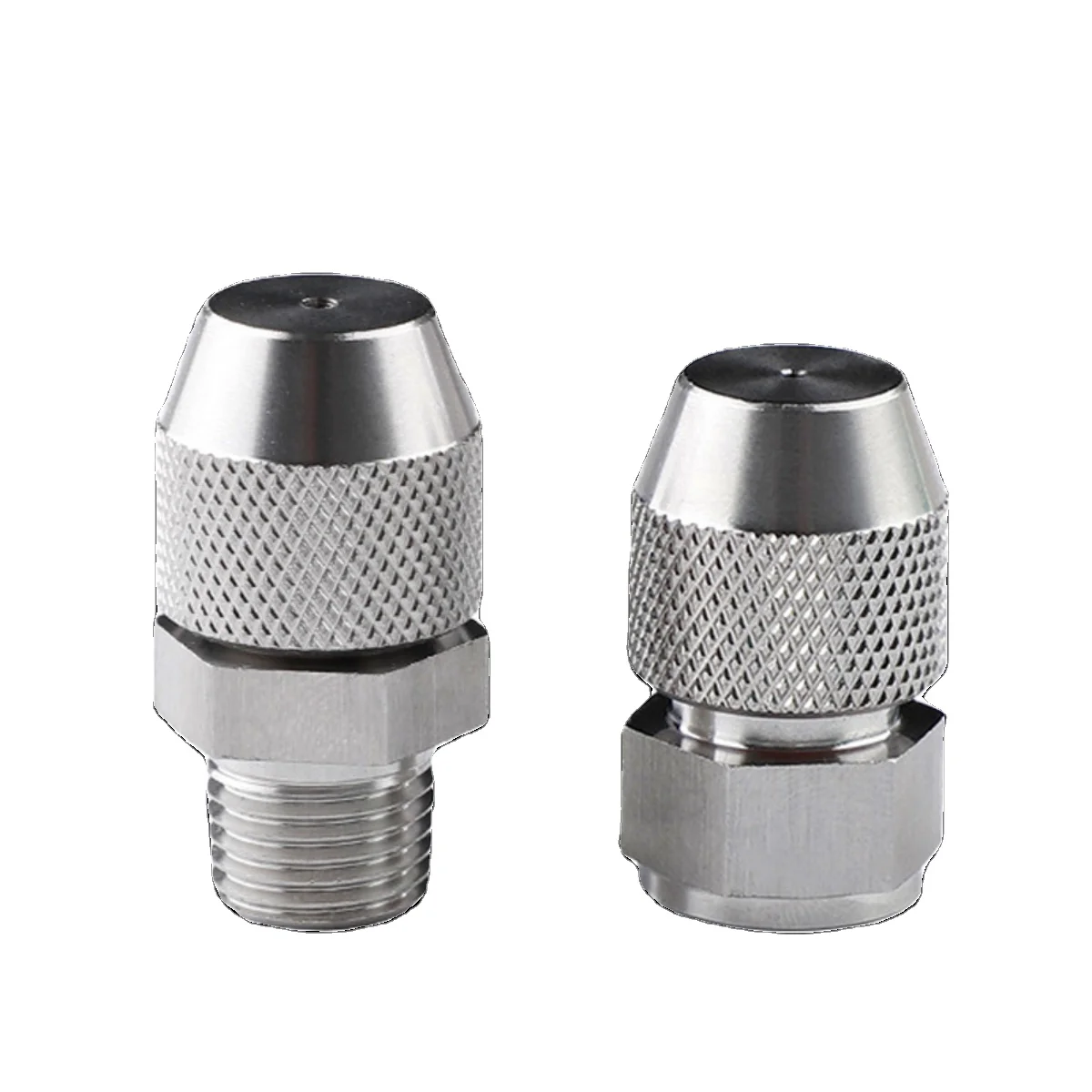 1/4-inch Adjustable Angle Stainless Steel High-Precision Atomizing Nozzle for Agricultural Cooling and Humidification