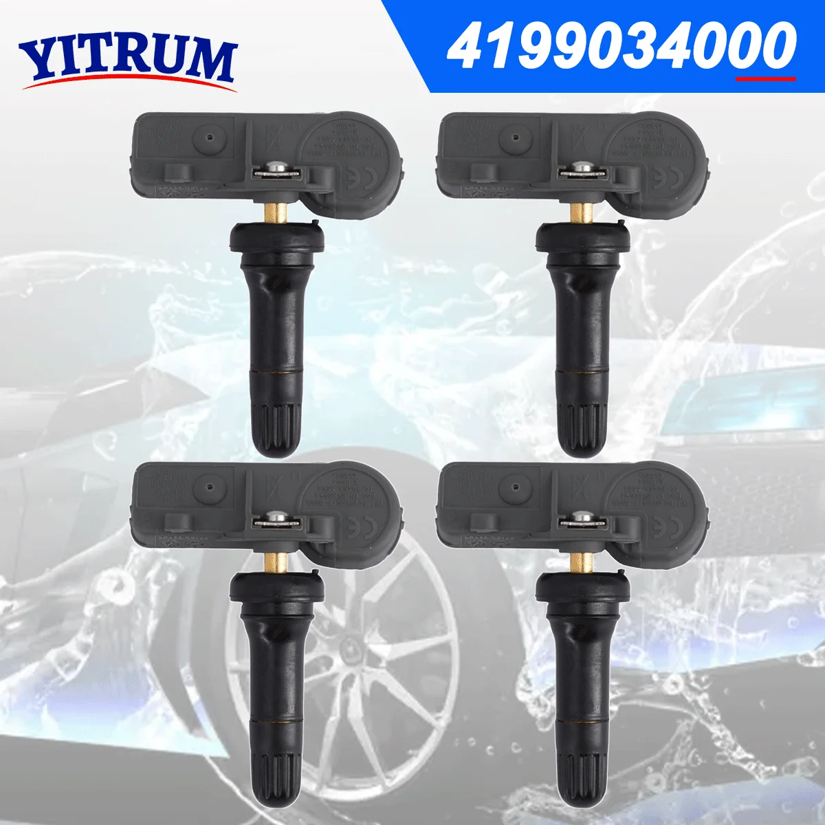 TPMS Tire Sensor For Jaguar F-Type 2013 Ssangyong Actyon 2010 2012 Chairman 2014 Korando 2006 2014 Kyron Musso 41990-34000