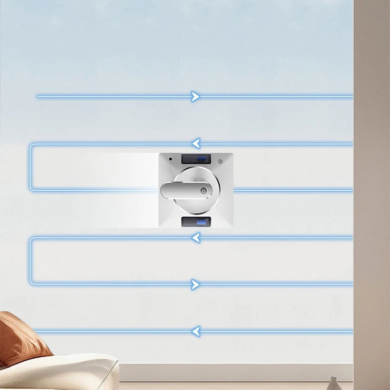 Robot per la pulizia delle finestre, pulizia e finestra del vetro a doppia faccia per esterni con finestra elettrica intelligente completamente