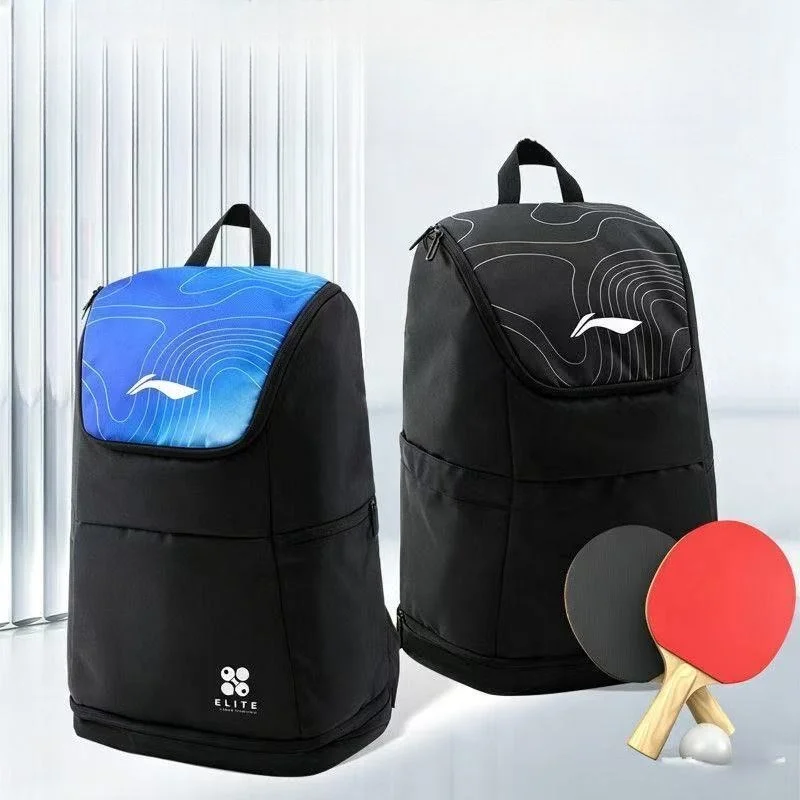 New Style Table Tennis Bag Sports Backpack Large Capacity Backpack Competition Training Running Sports Schoolbag Outdoors