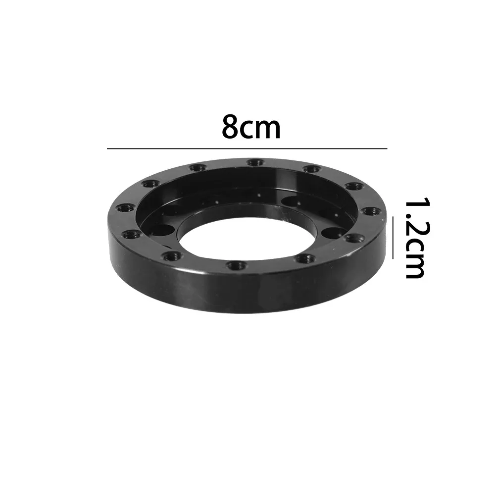 70MM Racing Steering Wheel Adapter Plate Aluminum Steering Wheels Modification Set For Logitech G25 G27 24 Hole Adapter