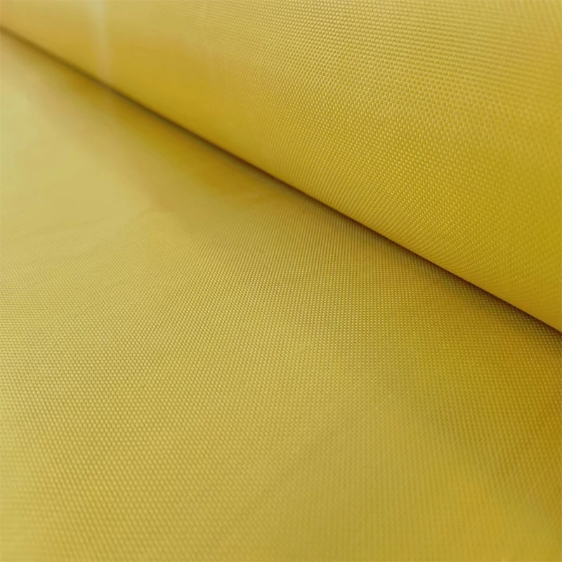 Kafu KFA180P wear-resistant insulation flame retardant thermal insulation anti-corrosion 1000D180g yellow Kevlar aramid fabric