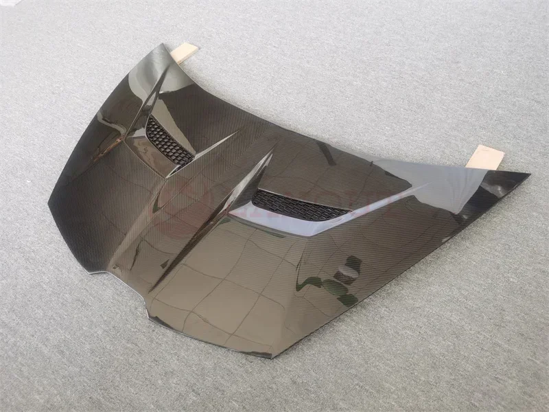 

LANOUT BETTER High Quality carbon fiber hood for lamborghini Huracan LP580 LP610 To V style engine bonnet