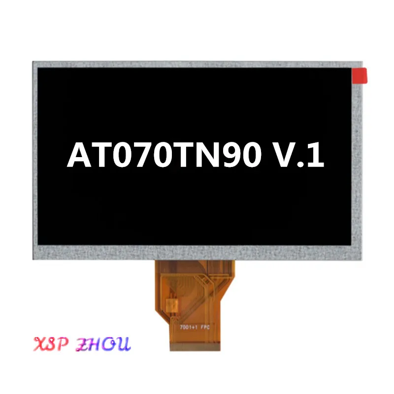 

New 7" inch INNOLUX AT070TN90 V.1 AT070TN92 V.X LCD Screen 7DD1+1 FPC 800*480 for Tablet Car DVD lcd