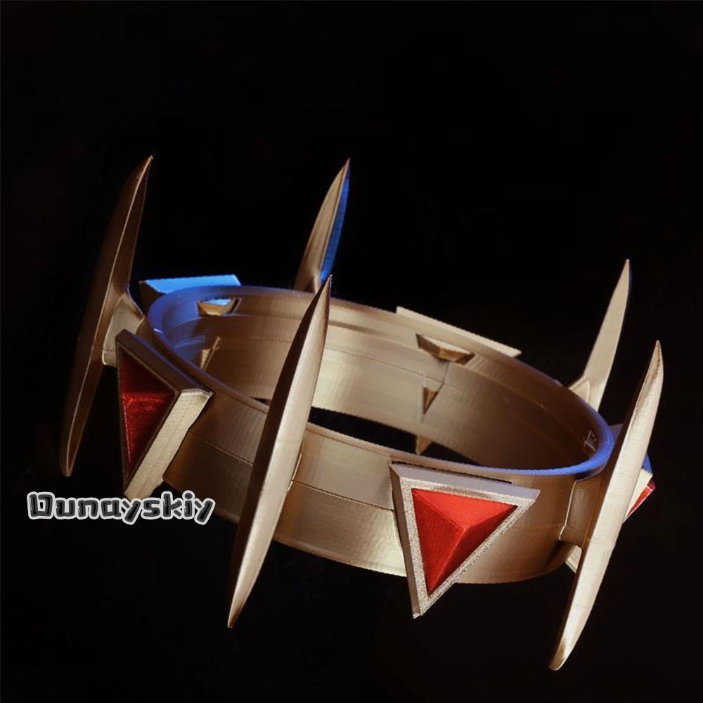 Inmortal Ahri LOL Inmortal Ahri Korona Bal Cosplay Rekwizyty Ręcznie Robione PVC Materiał 22CM Ahri Rekwizyty Korony do Odgrywania Ról