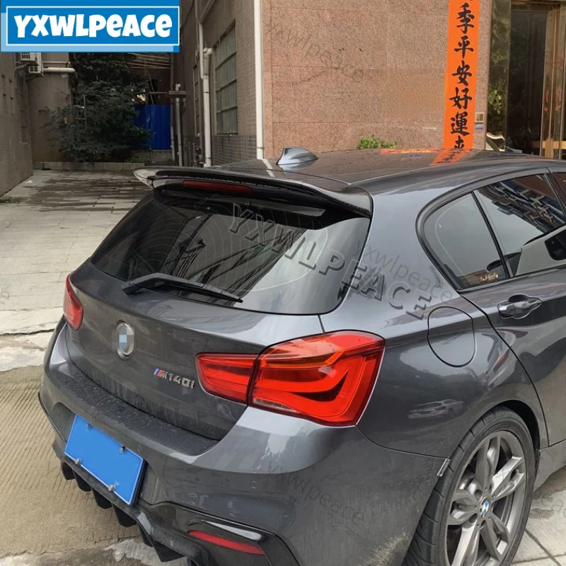 

For BMW 1 Series F20 116i 120i 118i M135i 2015 2016 2017 2018 AC Style Carbon Fiber/FRP Trunk Lip Wing Rear Roof Spoiler