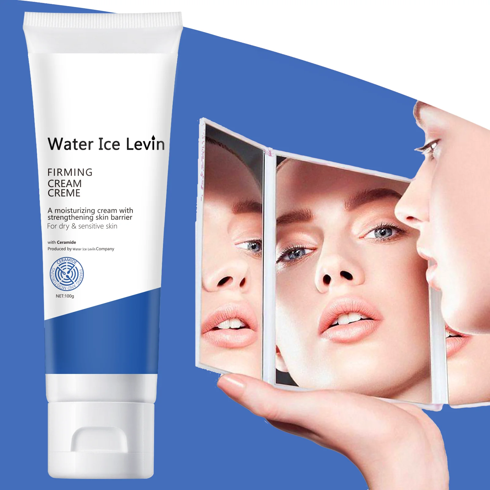 Ceramide Firming Cream Strengthens Skin Barrier. Deep Moisture, Nourishes, Soothes Dry Sensitive Skin. Restores Healthy Glow.