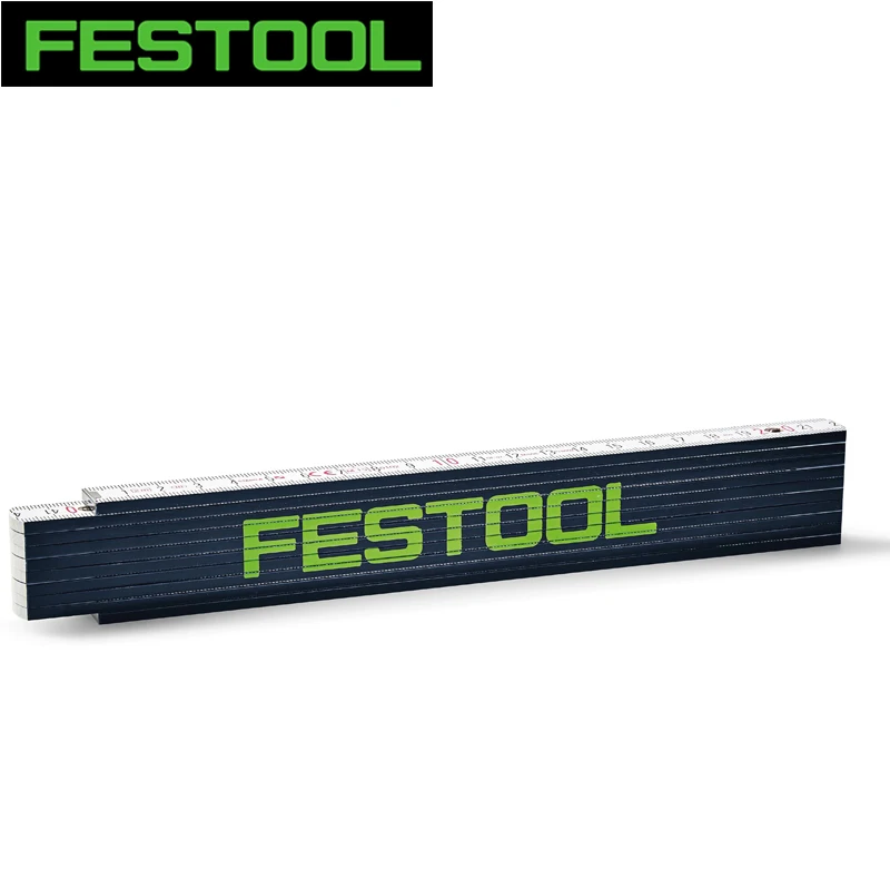 

FESTOOL Measuring Tool 2-meter Folding Ruler High precision/Hardness Impact Resistance Houhold Building Site