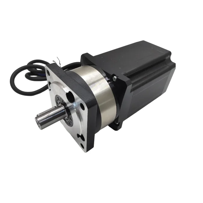 SAMSR Good Quality High Torque Low Speed Nema 34 Geared Stepper Motor  with Planetary Gearhead ratio 20:1