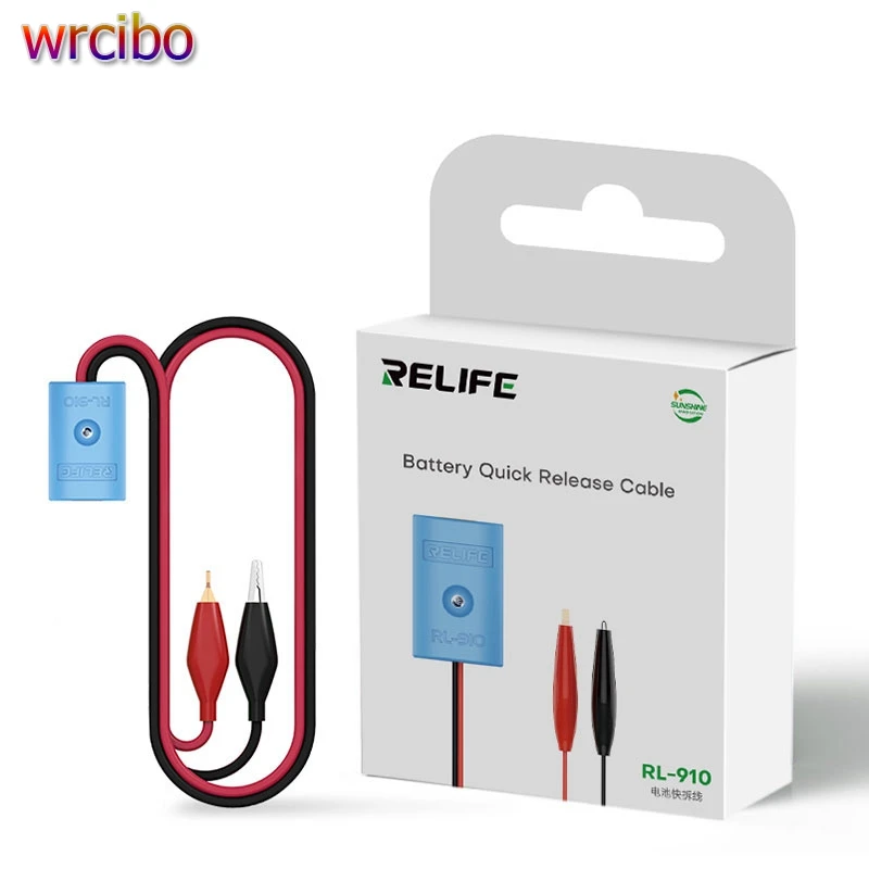 

RELIFE RL-910, клейкая лента для аккумулятора, быстросъемная лента для кабеля, быстрое разделение для iPhone 16, 16e, ремонт разборки батарей
