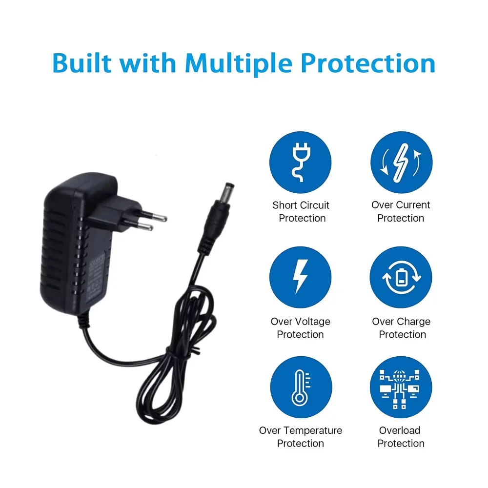 12v2a محول التيار الكهربائي كاميرات الدوائر التلفزيونية المغلقة 220 فولت إلى 12v24w Led قطاع مفتاح الإضاءة الطاقة