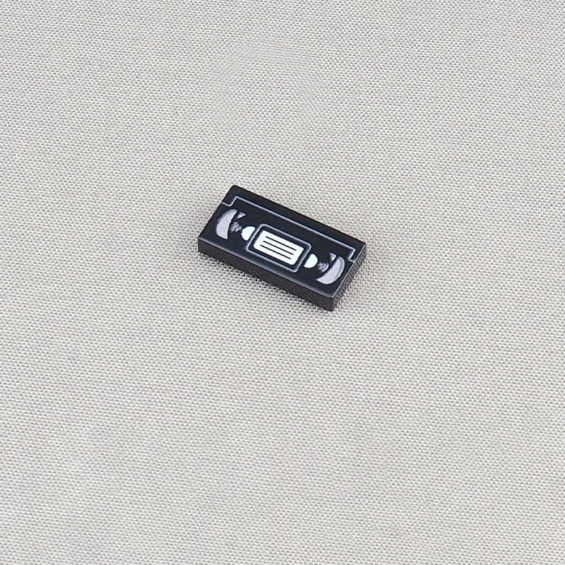 MOC 10PCS 3069 3069pb System Machine Instrument Board Bricks Printed Video VHS Panel Pattern Building Blocks Toy Boys Gifts