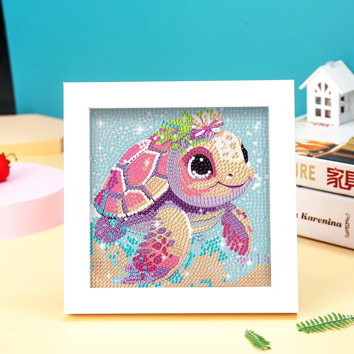 Rotating Diamond Cartoon Cartoon Crystal Diamond Stickers DIY Art Kit – BLING QUEEN