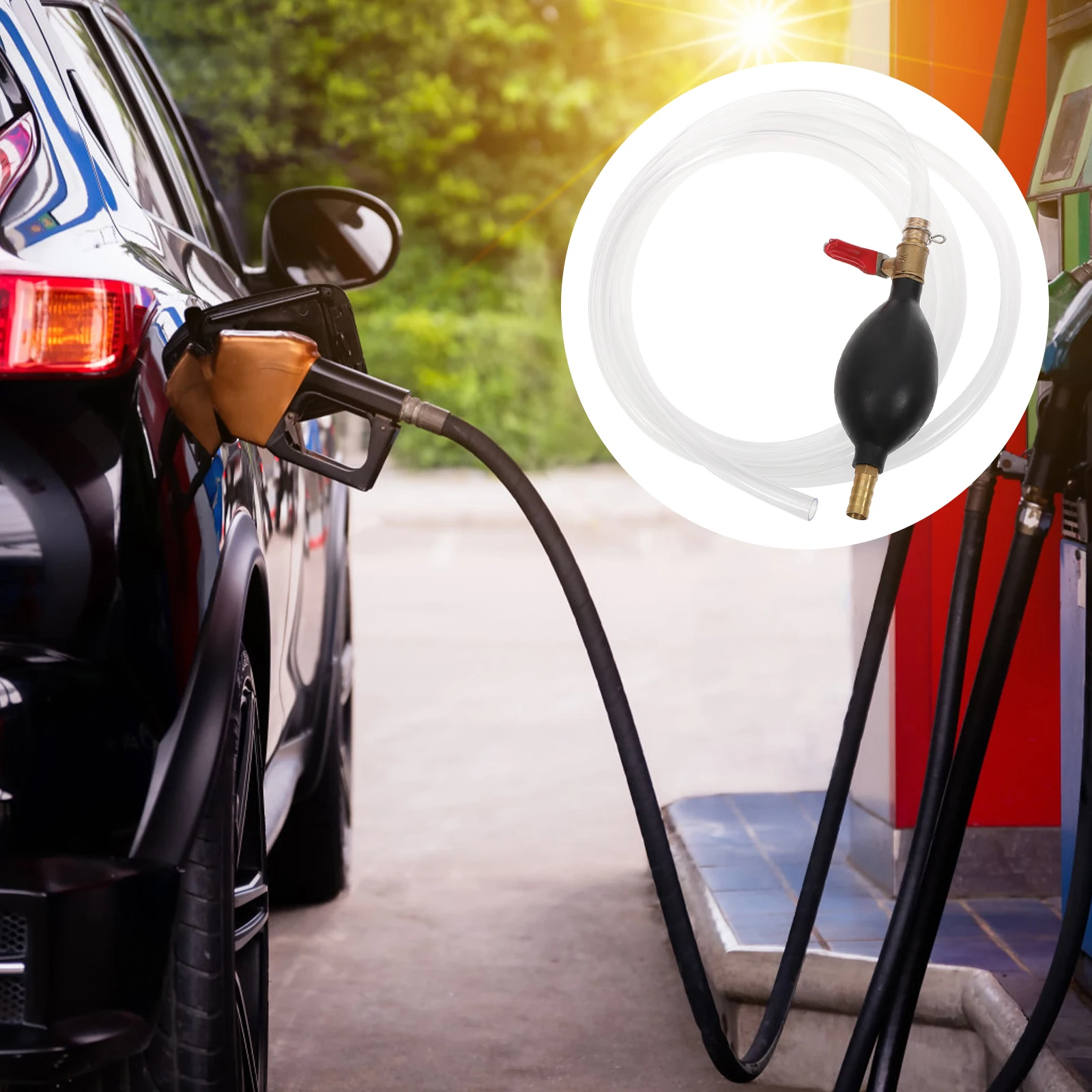 

Oil Absorber Manual Pump Transfer Hose Heavy Duty Petrol Conduction Syphon Truck Repair Workshop Tool Fluid