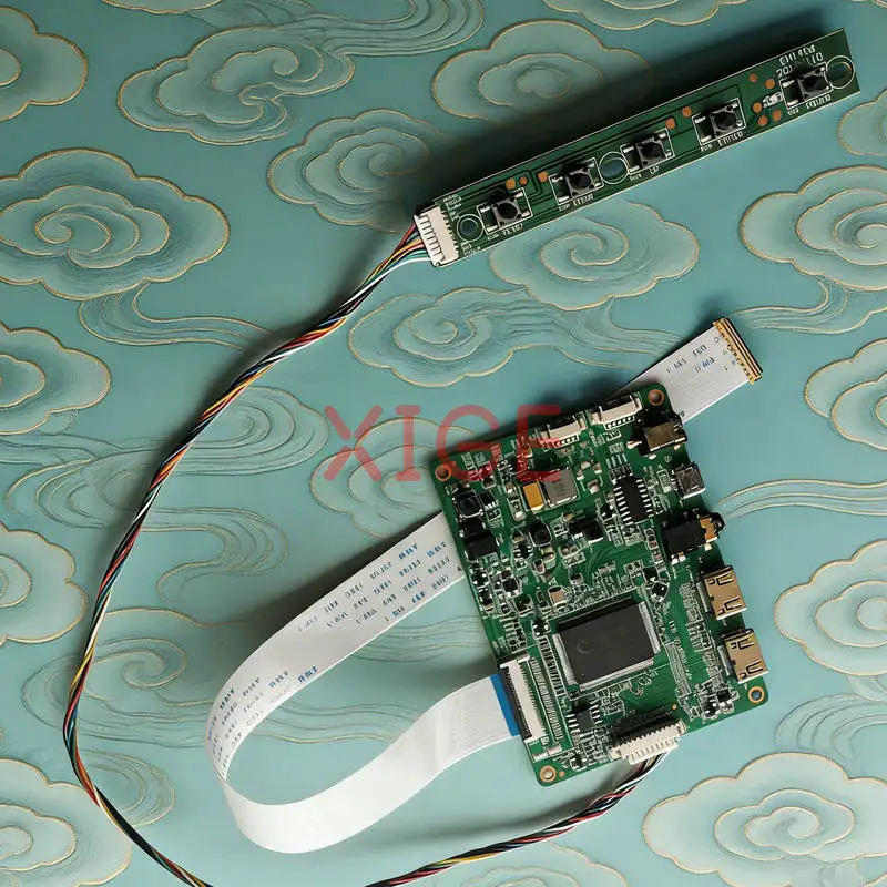 Screen Drive Controller Board Fit M133NWF4 N133HSE N133HCE NV133FHM 30-Pin EDP 1920*1080 Laptop Monitor 2Mini-HDMI 1920x1080 Kit