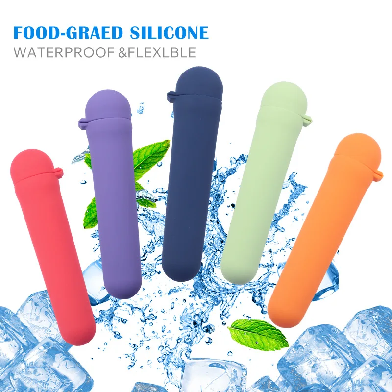 Cross-border ice cream molds, popsicle molds, 8 pieces per set with random colors