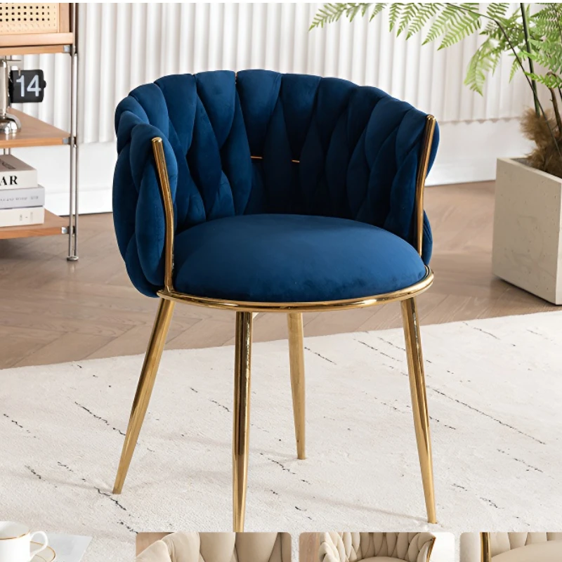 Poltrona de veludo cadeira de jantar sala de estar relaxante cadeira de café design giratória cadeira de elevador vaidade reclinável sillones decoração