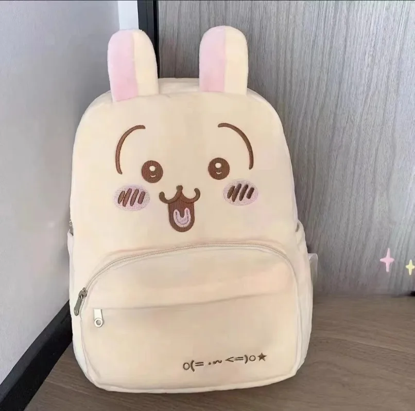 Japanese Cute Chiikawa Student Backpack Usachi Junior High School Student Large Capacity Versatile Leisure High Beauty Backpack