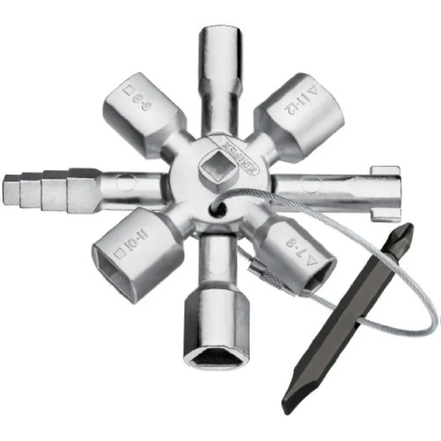 

Tools 00 11 01 Twin Key Universal Control Cabinet Key Chrome