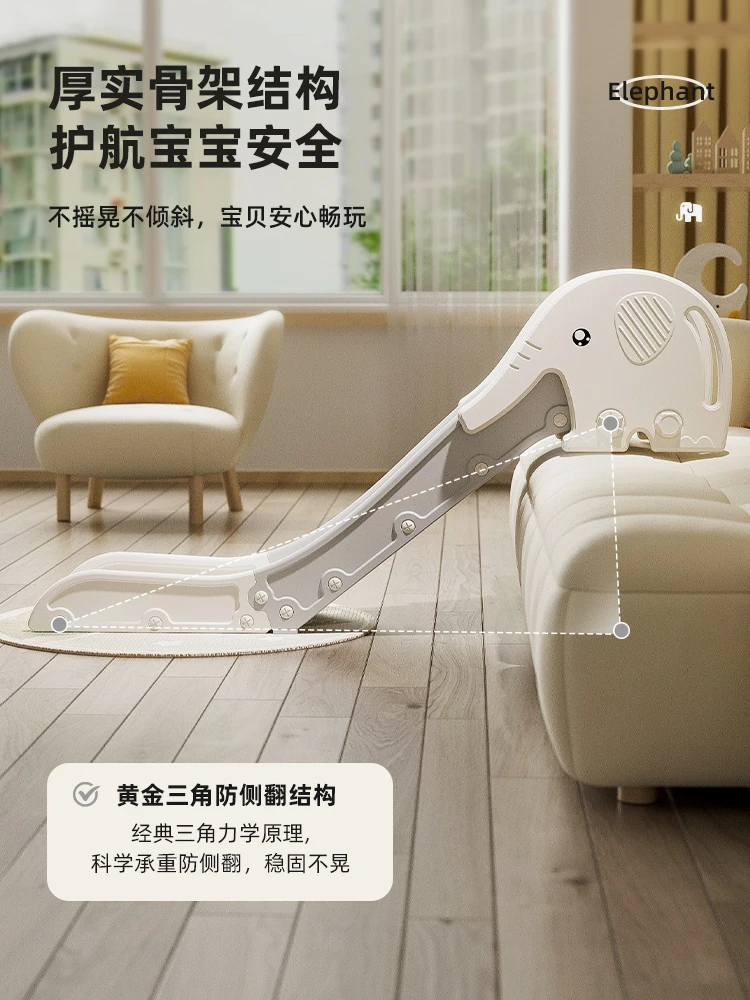 Grandes jouets d'intérieur simples pour enfants, glissière pliante de levage