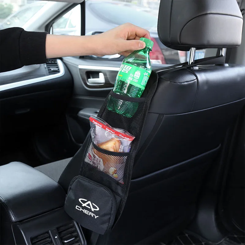 Car Side Chair Back Sundry Bag For Chery TIGGO 3 4 5 7 Pro 8Pro Max MVM X22 DR3 Amulet Fora Fulwin T11 A1 A3 A5 car Accessories