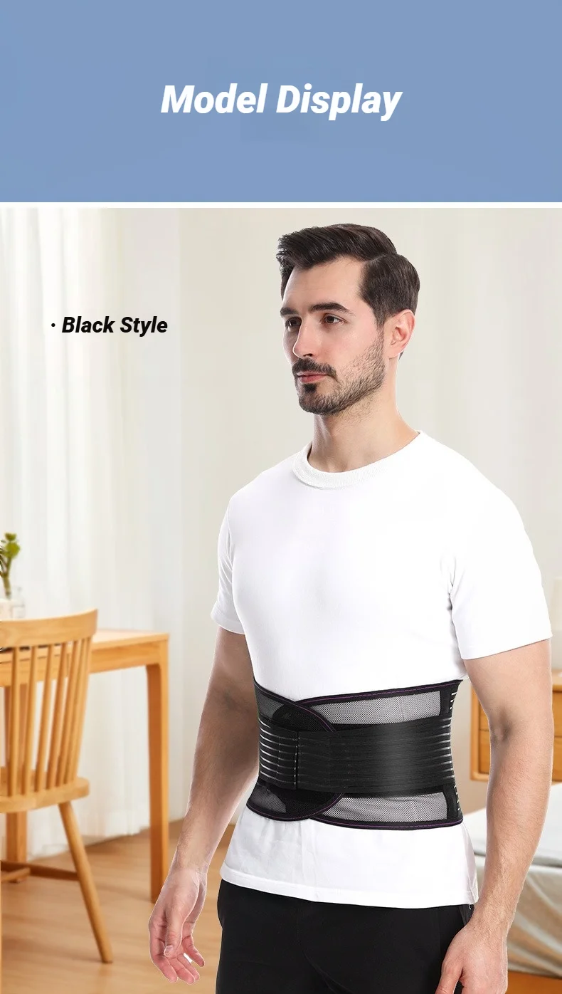 Verstellbare Shapewear-Korsettgürtel, Taillentrainer, Schlankheitshülle, flacher Bauch, reduktive, atmungsaktive Mesh-Lendenschutzrücken – Detail 9