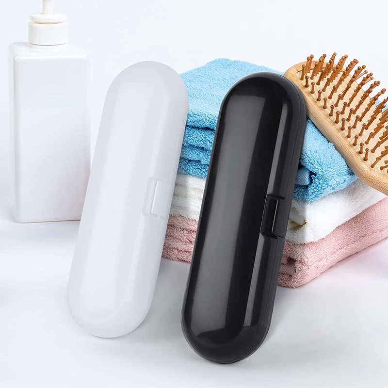 Toothbrush & Toothpaste Holders with Protective Cover, Portable Travel Case for Oral B Electric Toothbrush Handle Storage Box