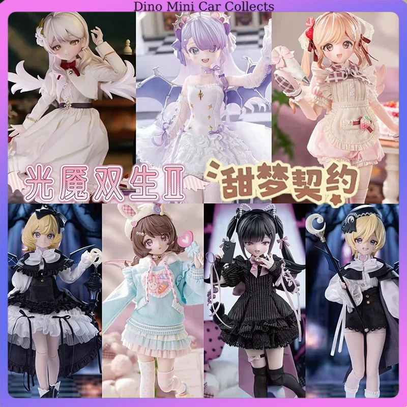 Genuine Light Nightmare Twins 2nd Generation Sweet Dream Contractbjd Doll Blind Box Handmade Desktop Ornament Birthday Gift