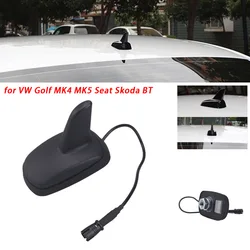 Car Roof Aerial Fin Antenna for VW MK4 MK5 6R for Audi A3 A4 A6 Fakra Car Replacement Aerial Antenna Plastic Black