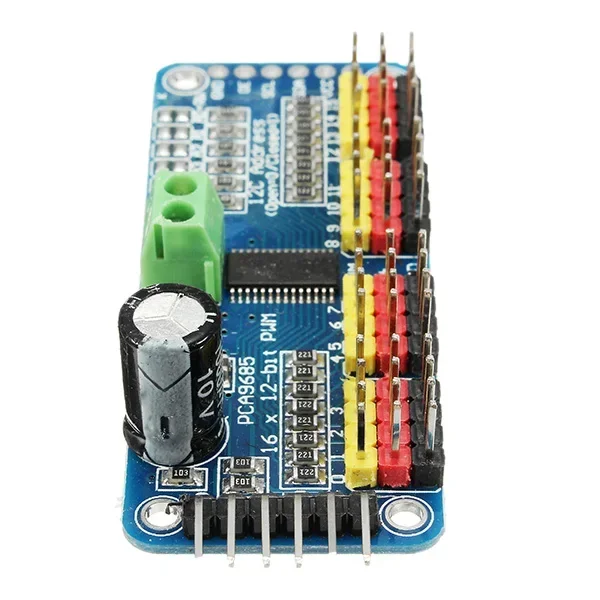 PCA9685 16-Channel 12-bit PWM Servo Motor Driver I2C Module For Arduino Robot
