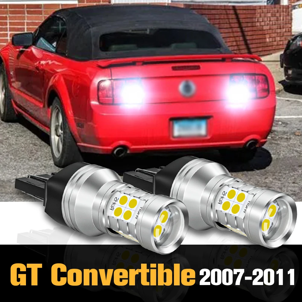 

2pcs Canbus LED Reverse Light Backup Lamp Accessories For Opel GT Convertible 2007 2008 2009 2010 2011