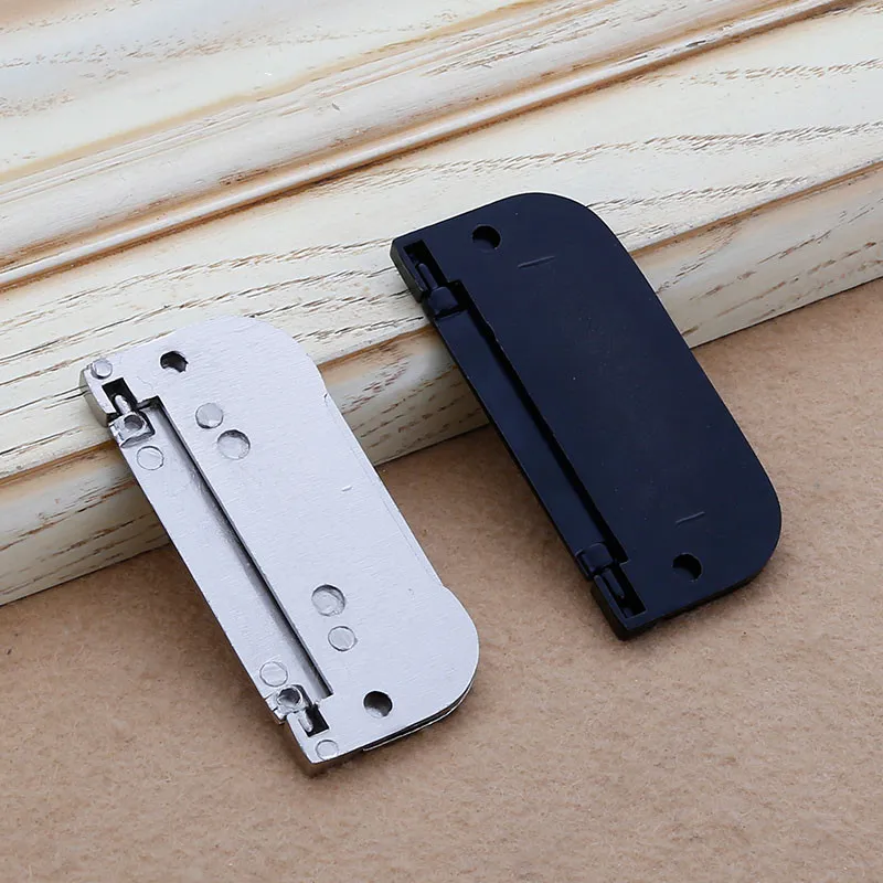 KK&FING Zinc Alloy Hidden Cabinet Door Handles Recessed Pulls Bedroom Wardrobe Door Tatami Knobs Furniture Handle Hardware