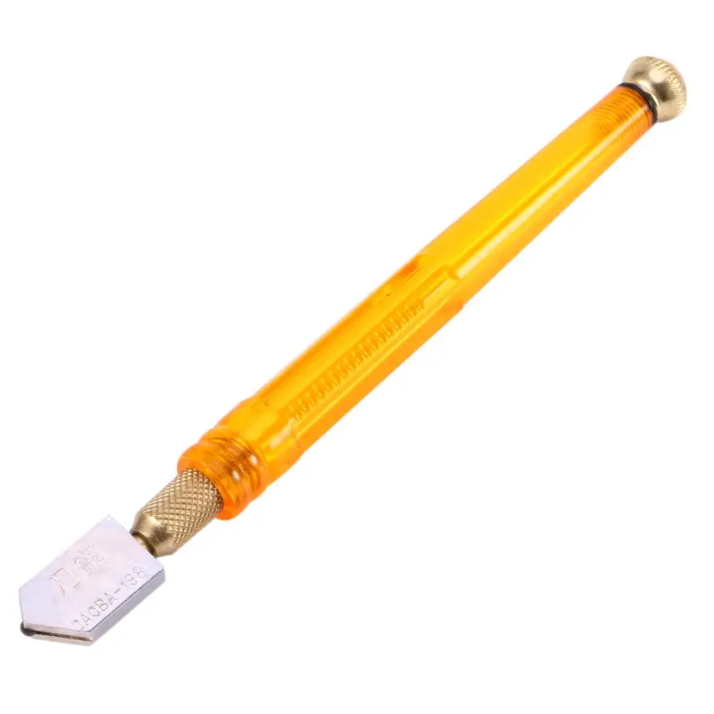 

Professional Glass and Porcelain Tile Cutter with Oil Roller - Manual Scratcher Tool for Flooring Projects