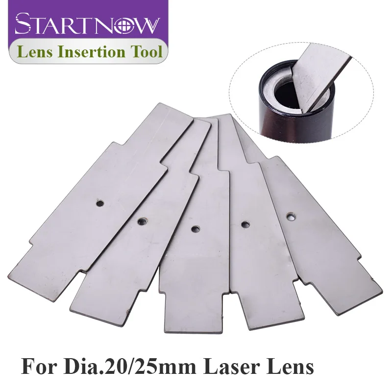 Startnow CO2 Laser Lens Insertion Tool Anti-scratch Focus Protective Lens Installation Tool
