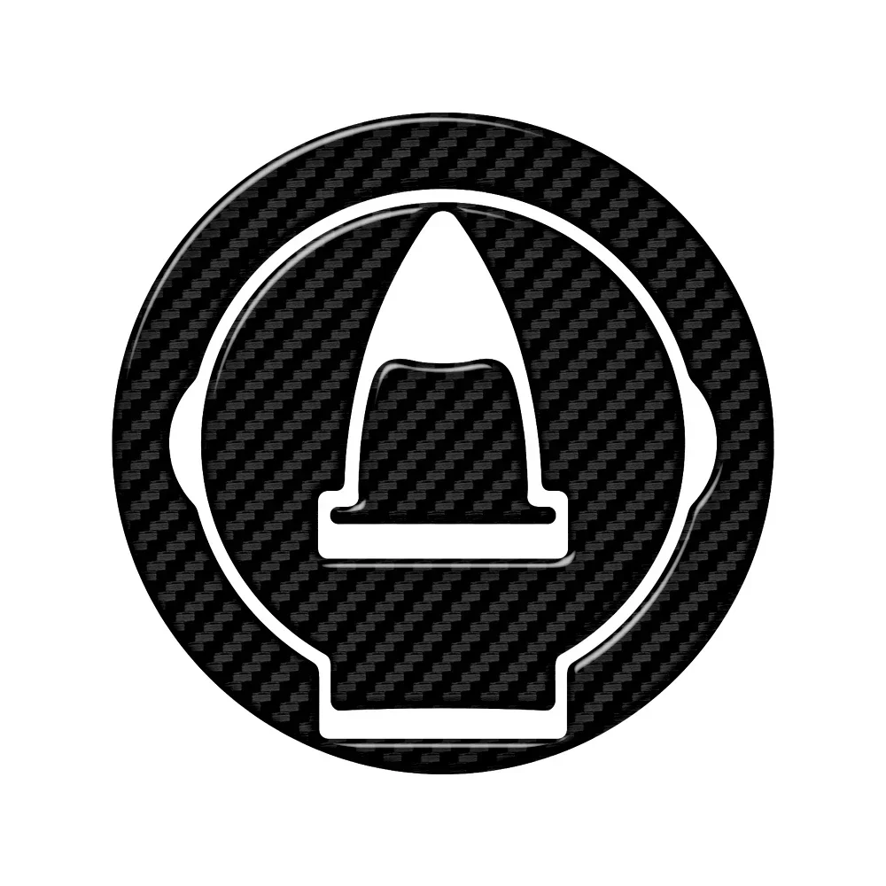 

For Since 2009 Applicable to Ducati Models' Transparent Motorcycle Fuel Caps Carbon Fiber Exterior Decorative Stickers