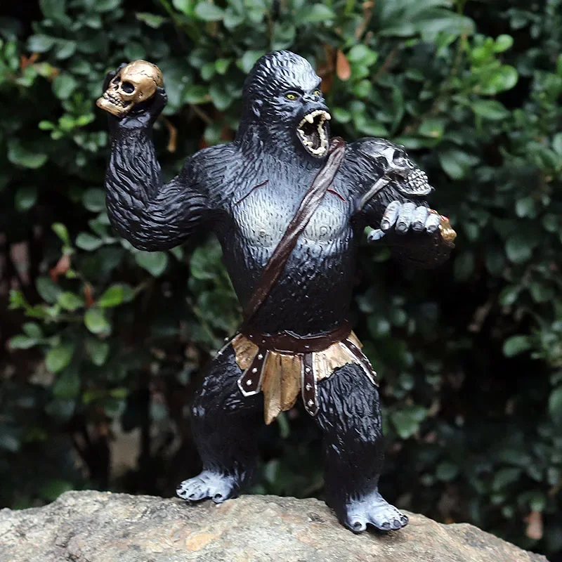 OozDec Gorillas Skeleton Island Warrior PVC Toys for Kids Role Playing and Collection, High Quality