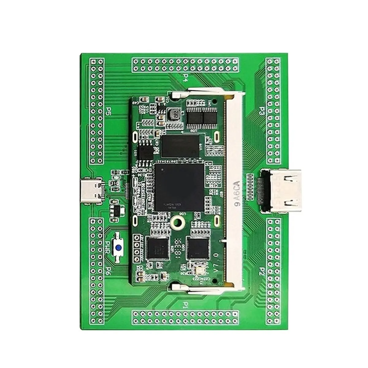 

Плата разработки FPGA (A32M) с открытым исходным кодом RISC-V Linux, на базе Lattice ECP5 ULX3S, с инструментариями Open Source Toolchain, базовая плата + модуль - V7.0