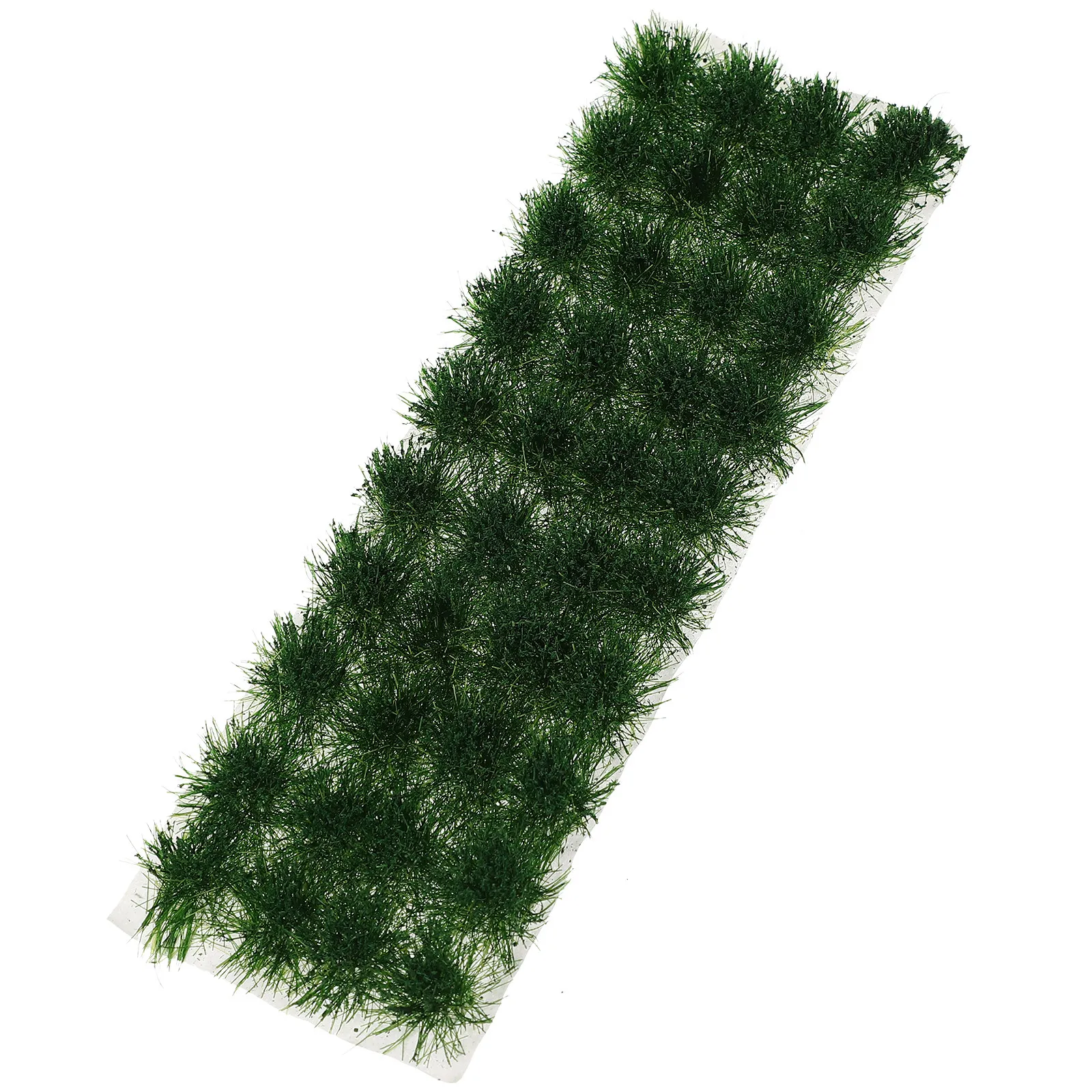 Artificial Grass Cluster for Miniature Scenery Realistic Plastic Tuft Decor Sand Table DIY Craft Simulation Landscape Decor