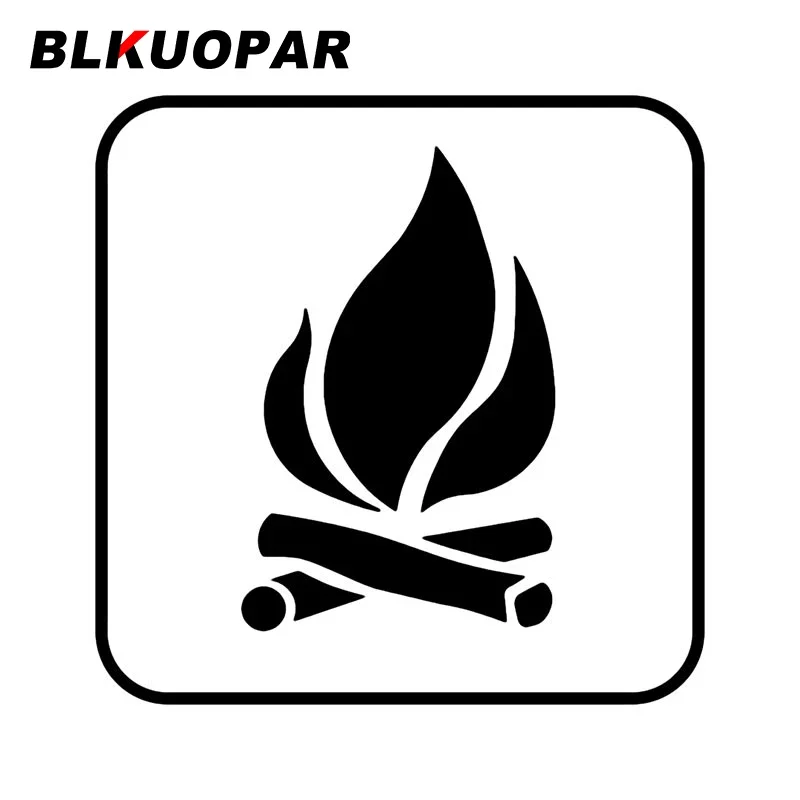 

BLKUOPAR Camp Fire Auto спортивный автомобиль наклейка индивидуальный водостойкий оригинальный солнцезащитный крем графика защита двери мотоцикла автомобиля