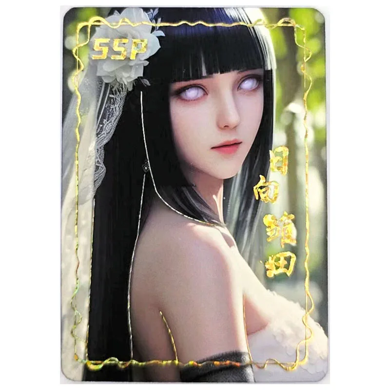 Anime Goddess Story Rare SSP Collectible Cards Tifa Chun Li Nakano Miku Yor Forger Rem Ram Ganyu Toys for boys Birthday Present
