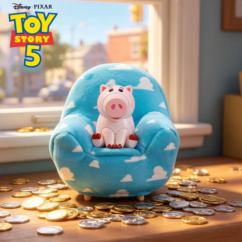 Originele Hot Toys Toy Story Sofa Light Series Blind Box Doll Figure Desktop Ornament Collectible Display Gift Verjaardag Meisjes Speelgoed