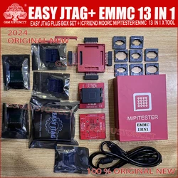 2024 version Full set Easy Jtag plus box + MOORC E-MATE X E MATE PRO BOX EMMC BGA 13 IN 1 For HTC/ Huawei/LG/Motorola /Samsung..