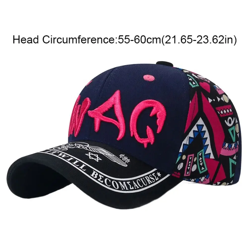 أزياء إلكتروني الهيب هوب قبعة بيسبول مطبوعة الكورية نمط واقية من الشمس قبعة الشمس قابل للتعديل التطريز بلغت ذروتها قبعة رياضية