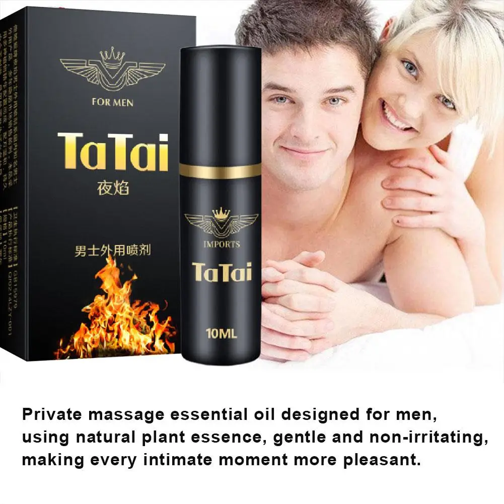 Male Sex Time Extend Long Lasting 60 minuates Ejaculation Sexual Products for Man Massage Oil 10ml High-quality Man Delay Spray