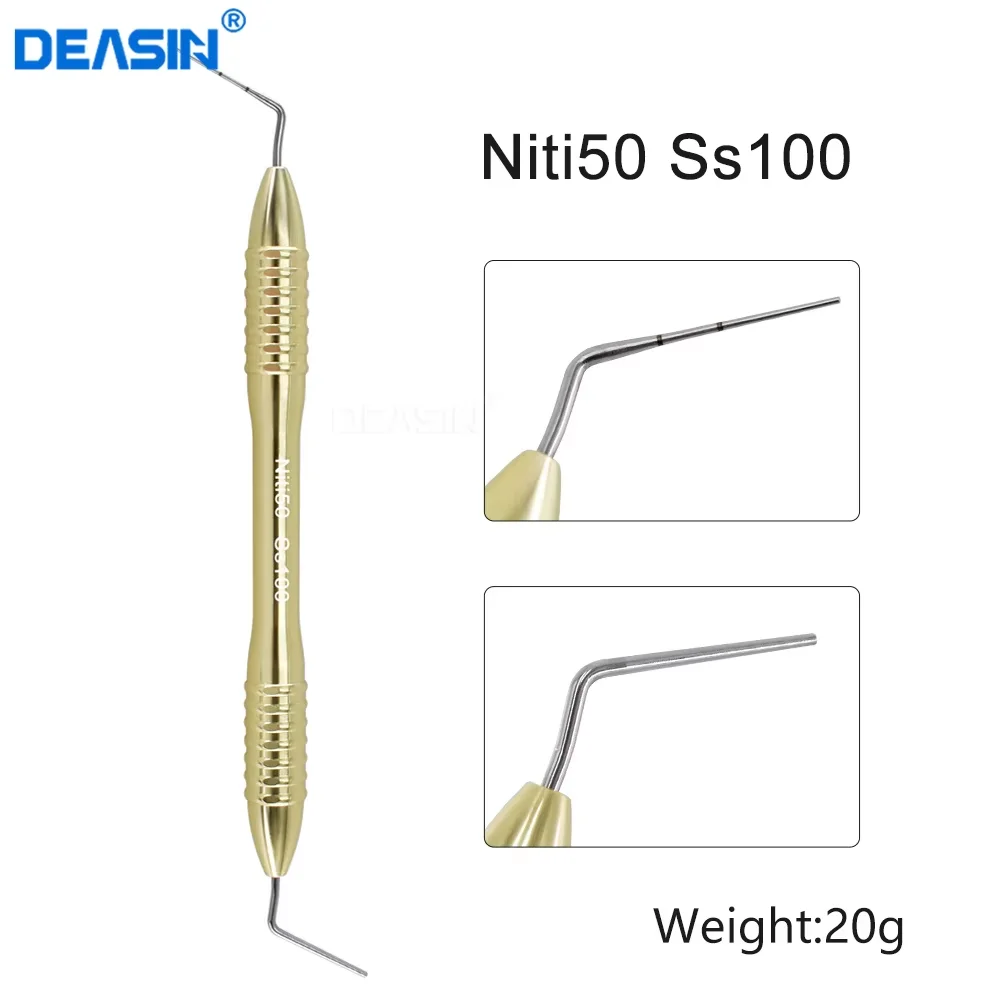 Instrumento de relleno de tapón de mano Endo de resina Dental, herramientas de Material de odontología, relleno de conducto radicular apto para odontología, escalador de conducto radicular