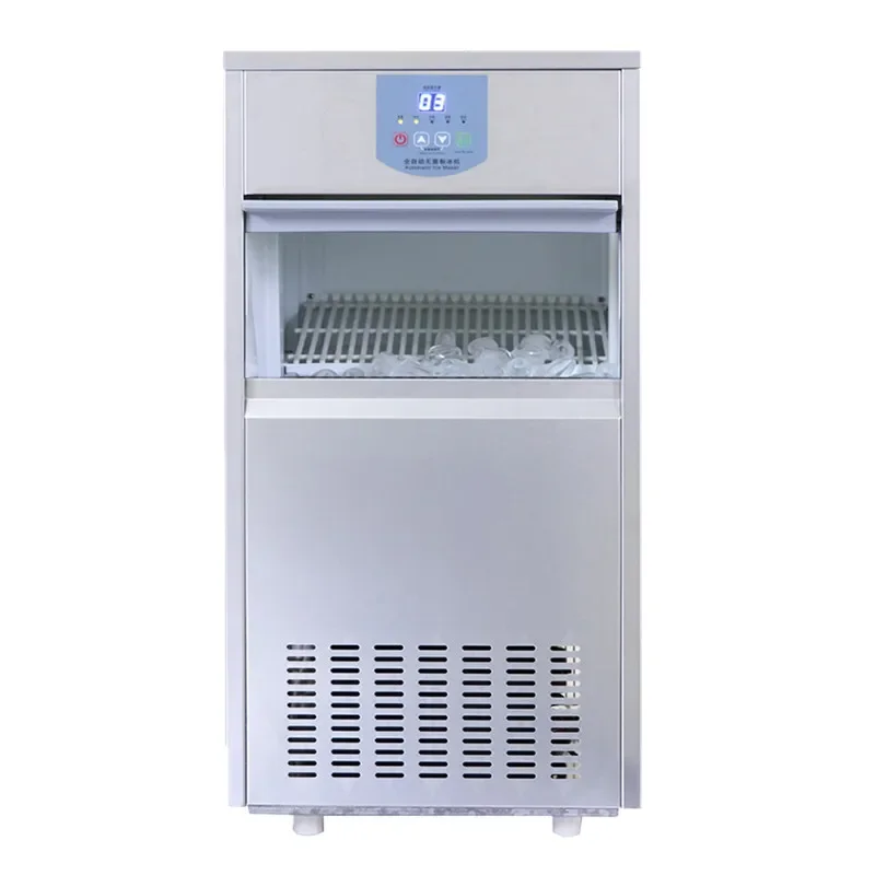 Commercial bullet ice maker 50kg/day automatic bullet shape ice making machine