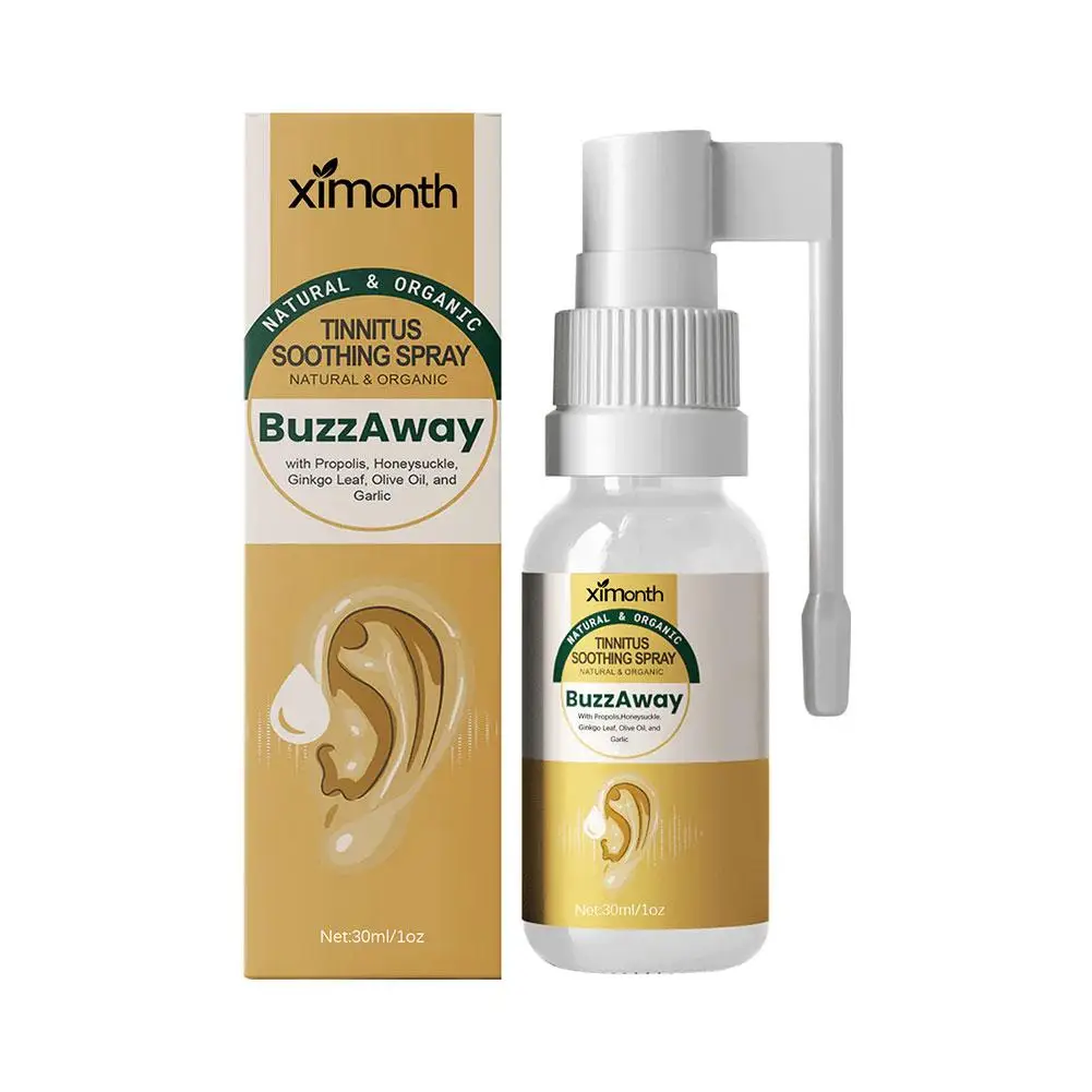 Ear Cleaner Propolis Tinnitus Care Spray Relieve Tinnitus and Discomfort in The Ear Clean Earwax Ear Drops Health Care