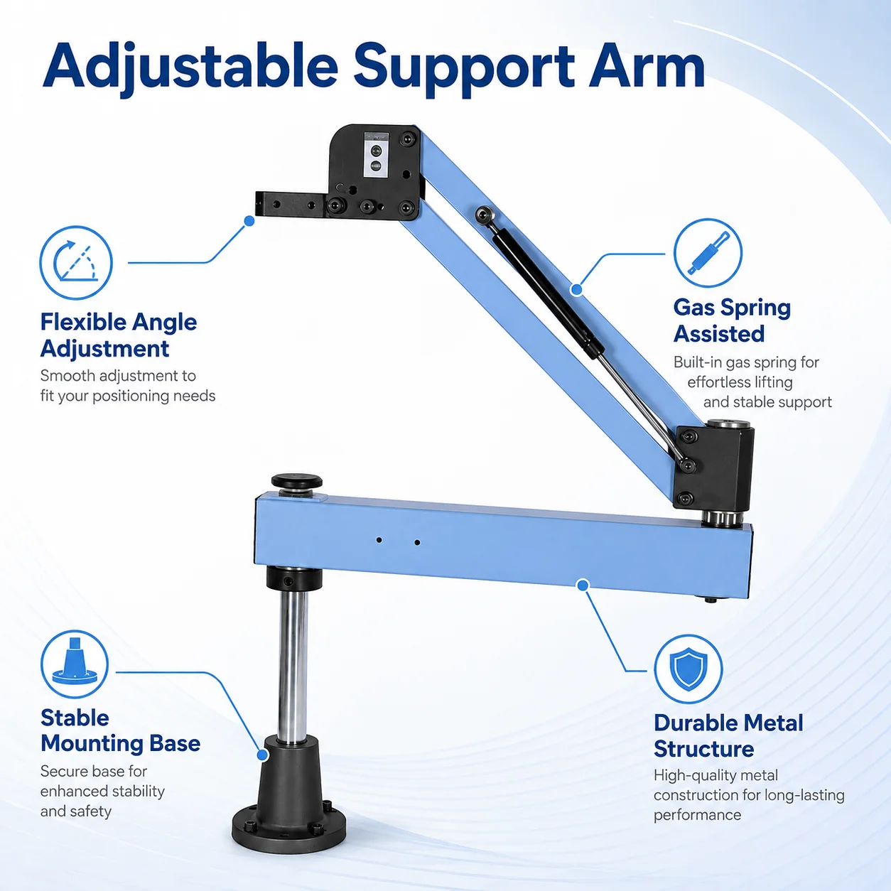 Automatic Locking Screw Machine Hand Drill Bracket Tapping Machine Robotic Arm Mounting Bracket Hardware Tools