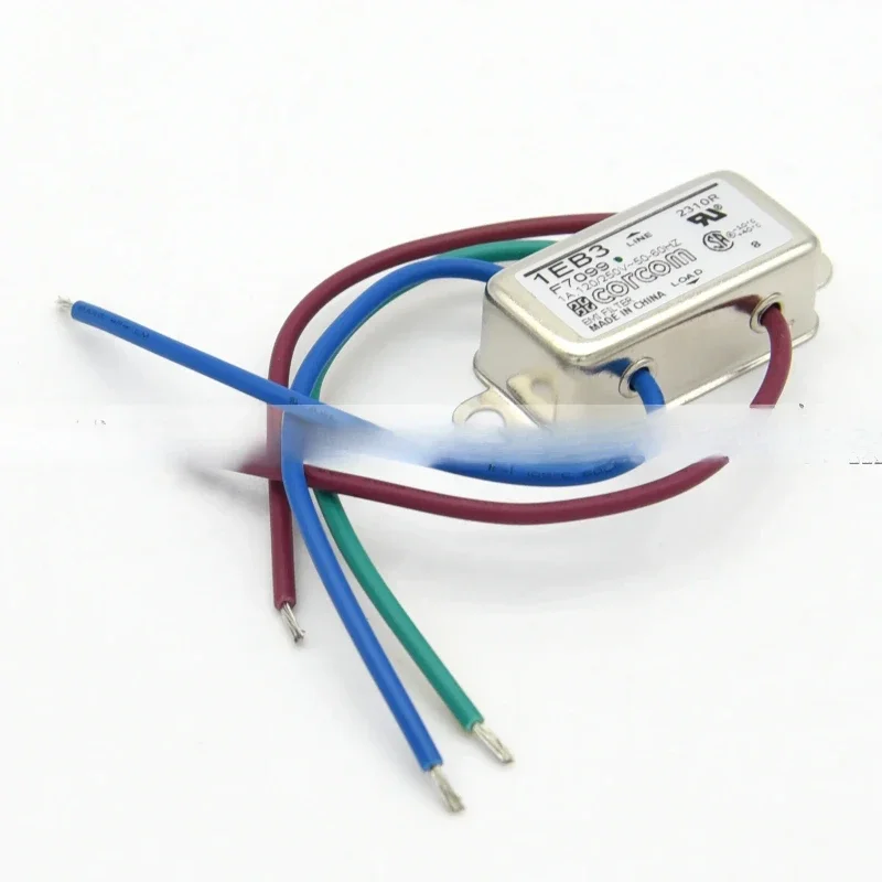 1EB3 B-series F70999 6609020-2 Corcom 1A UL CSA VDE EMI single-phase filter